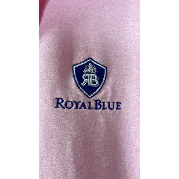 JOHNNIE-O ROYAL BLUE MEN'S POLO GOLF SHIRT SIZE L - Picture 7 of 9